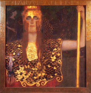 Minerva O Pallas Atenea — Gustav Klimt