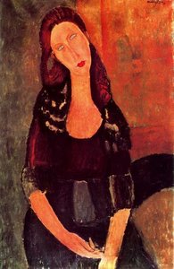 Jeanne Hebuterne Sentada — Amedeo Modigliani