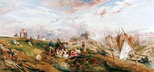 Fisher Fleet Looking East, King's Lynn, Norfolk — Henry Baines