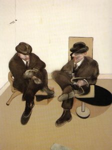 Dwie Siedzące Osoby — Francis Bacon