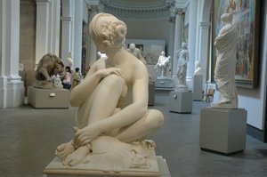 Odalisque, James Pradier (seen From The Front In The Chapel, 19th Century Sculpture Gallery) — Jean Jacques Pradier