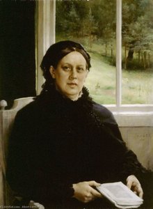 Picture Of The Mother Of The Artist — Albert Edelfelt