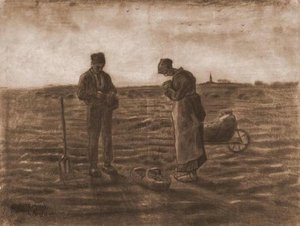 The Angelus (after Millet)