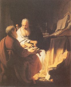 Két Vitázó Idős Ember (péter És Pál) — Rembrandt Van Rijn