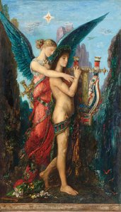 Hesiod E La Musa — Gustave Moreau