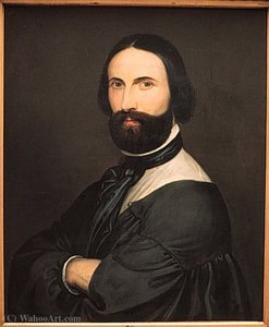Self Portrait By Antoine Wiertz