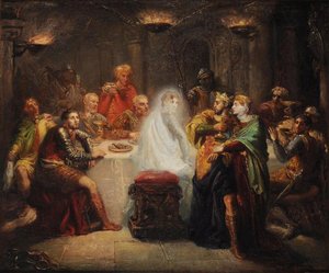 Le Spectre De Banquo — Théodore Chassériau