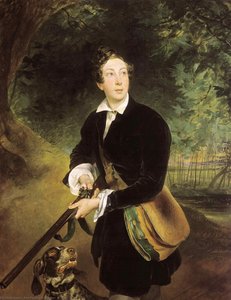 Portrait Of Aleksey Konstantinovich Tolstoy — Karl Pavlovich Bryullov