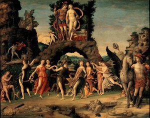 Parnassus — Andrea Mantegna