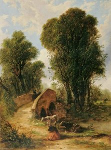 Godstowe Bridge, Oxford — Alfred Priest