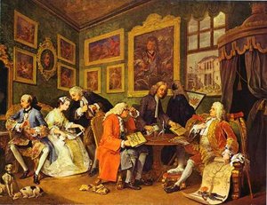 Il Contratto Matrimoniale — William Hogarth