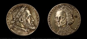 Medal Of Charles V And Isabella Of Portugal — Leone Leoni (pompeo Leoni)