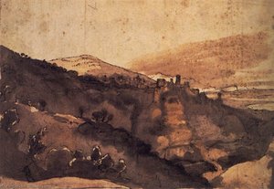 View Of Tivoli — Claude Lorrain (claude Gellée)