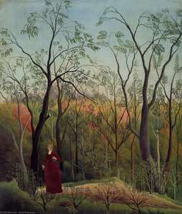 Paseo Forestal — Henri Julien Félix Rousseau (le Douanier)