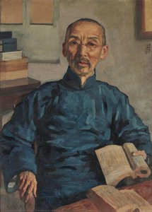 Portrait Of Fu Zengxiang — Xu Beihong