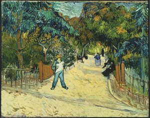 Ingang Til Offentlige Hager I Arles — Vincent Willem Van Gogh