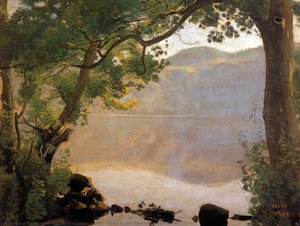 Lake Nemi, Seen Through Trees — Korot