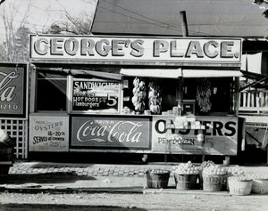 Roadside Sandwich Shop, Ponchatoula, Louisiana — Walker Evans