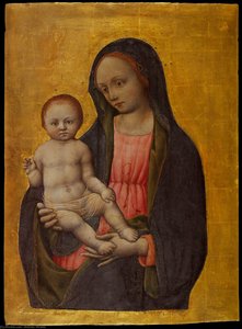Virgin And Child Blessing — Antonio Vivarini