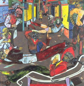 Cecil Court — Ronald Brooks Kitaj