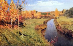 Golden Autumn — Isaak Levitan