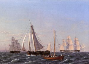 Sailing Ships — Christoffer Wilhelm Eckersberg