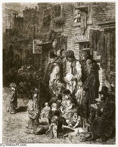 Wentworth Street - Whitechapel — Paul Gustave Doré