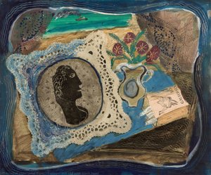 Collage, Still Life With Black Head — 约翰·派珀