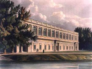 Exterior Of Trinity Library — William Westall