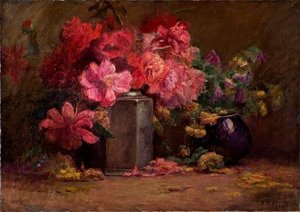 Bouquet Of Flowers — Theodore Clement Steele