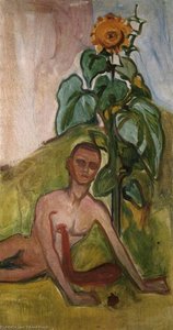 La Flor Del Dolor, Motivo Girasol — Edvard Munch