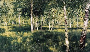 Birch Grove — Isaak Ilyich Levitan