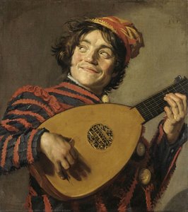 Buffone Con Un Liuto — Frans Hals I