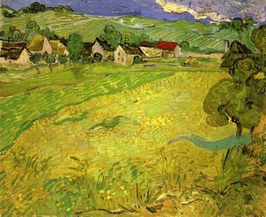View Of Vessenots Near Auvers — Vincent Willem Van Gogh