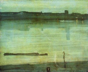 Nocturne En Bleu Et Vert — James Abbott Mcneill Whistler