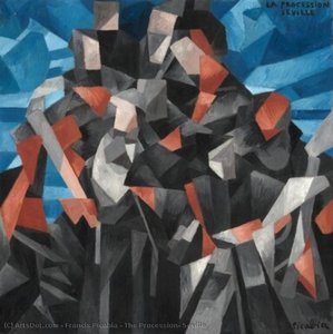 The Procession, Seville — Francis Picabia