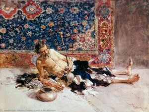 Lunch At The Alhambra — Mariano Fortuny