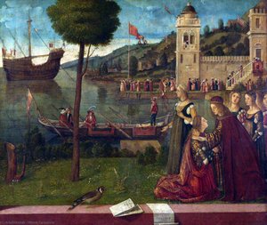 The Departure Of Ceyx — Vittore Carpaccio