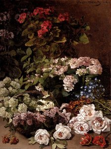 Frühlingsblumen — Claude Monet
