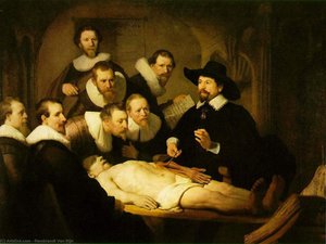 The Anatomy Lecture Of Dr. Nicolaes Tulp [1632] — Rembrandt Van Rijn