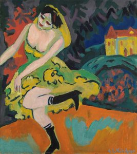 Danzatrice Di Varietà — Ernst Ludwig Kirchner