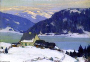 Lac De Charlevoix — Clarence Alphonse Gagnon