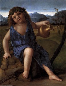 Jeune Bacchus — Giovanni Bellini (giambellino)