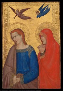 Saint Jean L'évangéliste Et Marie Madeleine — Giotto Di Bondone