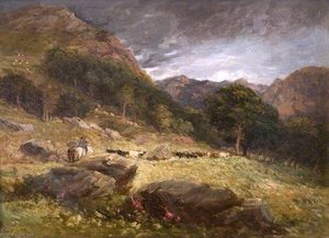 Driving Cattle — David Cox The Elder