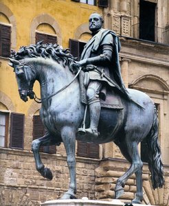 Equestrian Portrait Of Cosimo I (12) — Giambologna