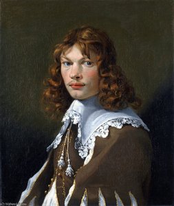 Portrait Of A Young Man (self Portrait) — Karel Dujardin