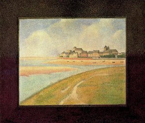 Vederea Asupra Crotoyului Din Aval — Georges Pierre Seurat