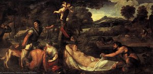 Jupiter Und Antiope (pardo Venus) — Tizian