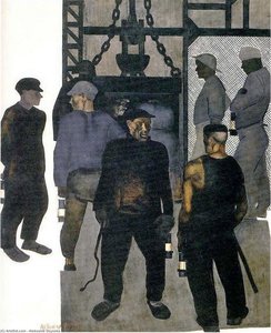 Before Going Into Mine — Aleksandr Deyneka